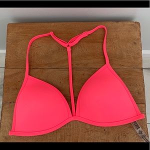 Victoria’s Secret hot pink bikini top